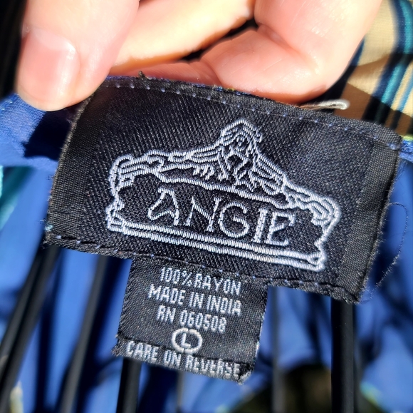 Angie sea color STUNNING spaghetti strapped corset tie dress szL - Picture 7 of 7